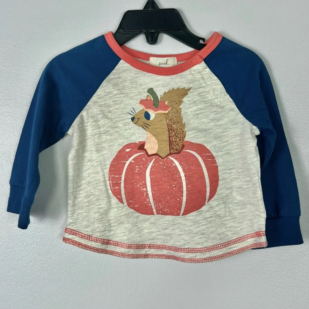 NEW PEEK COTTON LONG SLEEVE T-SHIRT
